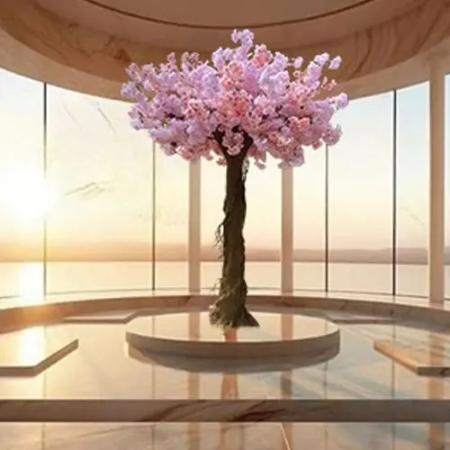 Artificial-white-blossom-tree
