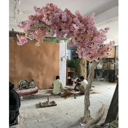 Artificial-white-blossom-tree