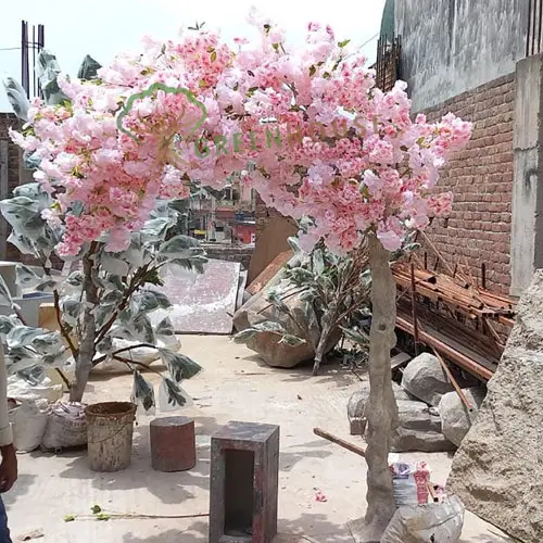 Artificial-white-blossom-tree