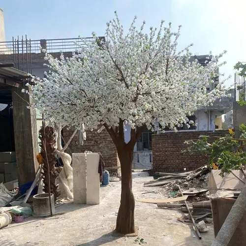 Artificial-white-blossom-tree