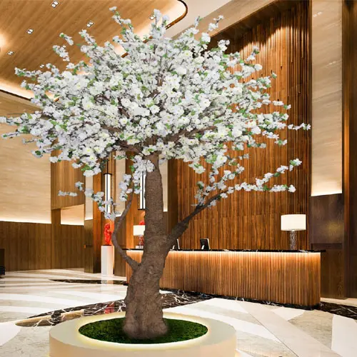 Artificial-white-blossom-tree
