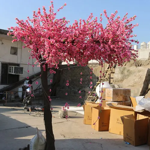 Artificial-white-blossom-tree