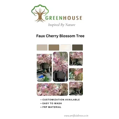 Faux Cherry Blossom Tree (Handmade)
