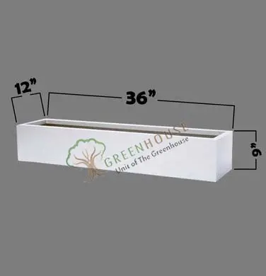 Rectangle Shape Planter