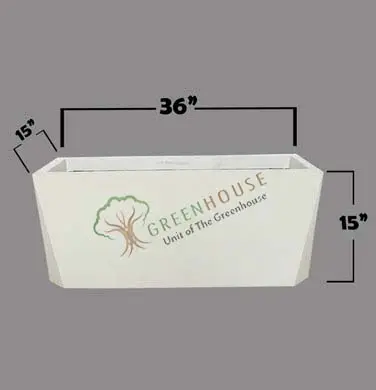Rectangle Shape Planter