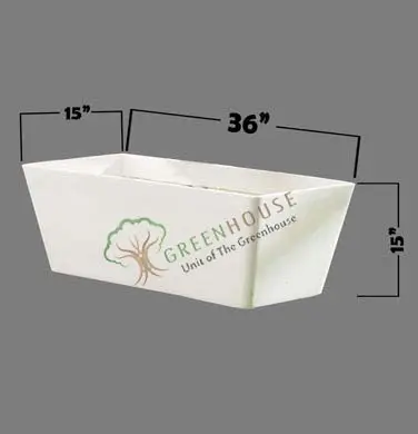 Rectangle Shape Planter